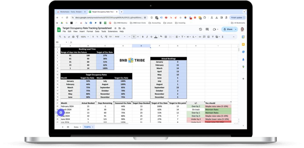 The Pricing Optimization Tool mockup