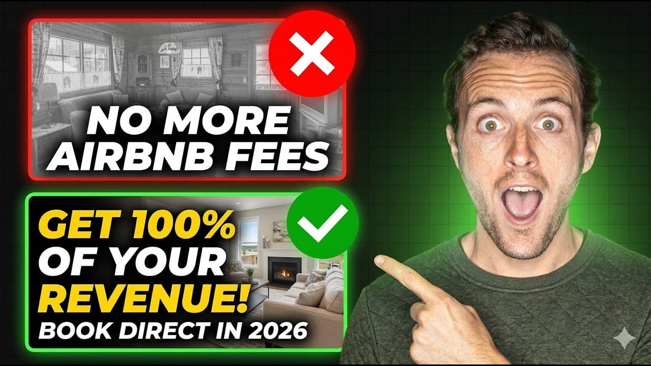 Stop Paying Airbnb: Get Direct Bookings in 2026