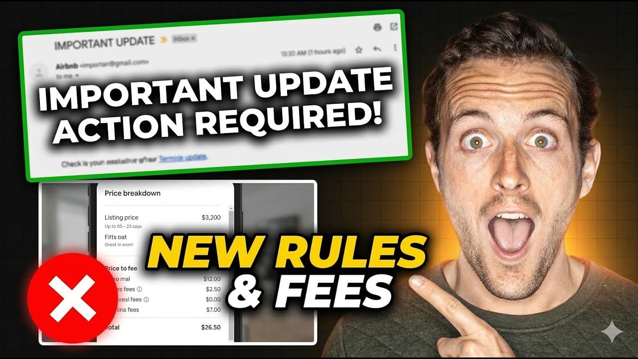 Airbnb FEE & POLICY Changes... You NEED to Act